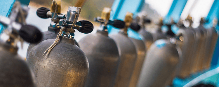 Газовые баллоны в Новохохловской